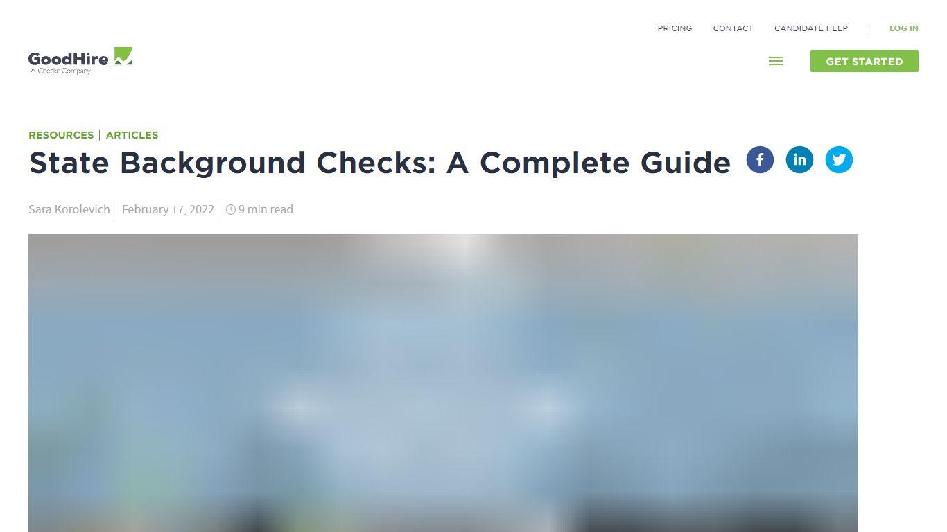 State Background Checks | GoodHire